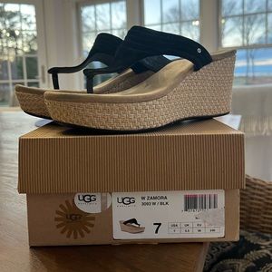UGG Australia  Zamora wedge platform sandals